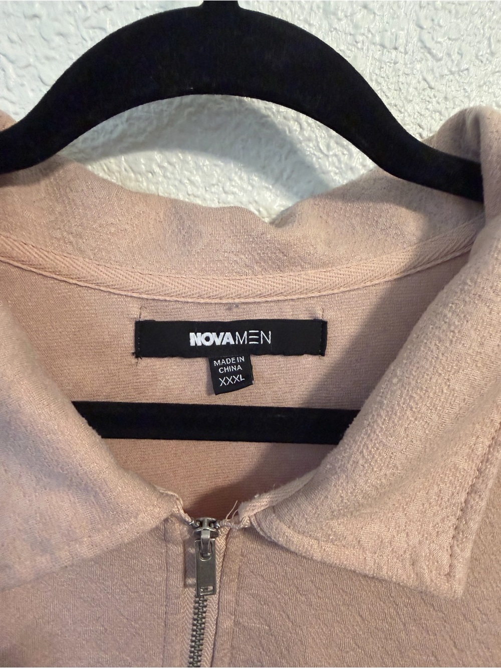3XL Fashion Nova Dusty Pink Polo - Picture 3 of 4